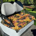 thumbnail image 1 of Renewold Golf Cart Seat Cover Lightweight Golf Blanket Universal Fit for EZGO Yamaha Club Cars and More 2-Seat Golf Cart, Hawaiian Palm Tree Flower Chimpanzee, 1 of 5