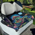 thumbnail image 1 of Renewold Golf Cart Seat Cover Lightweight Golf Cart Seat Blanket Keeps Seat Cool & Clean Fits for Most 2-Seat Golf Carts, Frog Mushroom Night, 1 of 5