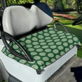 thumbnail image 1 of Renewold Golf Cart Seat Cover Portable Golf Blanket Keeps Seat Comfortable and Clean Universal Fit for Most Golf Carts, Golf Ball Print Green, 1 of 5