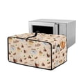 thumbnail image 1 of Renewold Kitchen Appliance Cover for Toaster Oven Microwave Oven Air Fryer, with Storage Pockets Dust Protection Easy Clean Kitchen Accessories, 22.5 x 18.5 x 13 Inches, Coffee Ice Cream, 1 of 7
