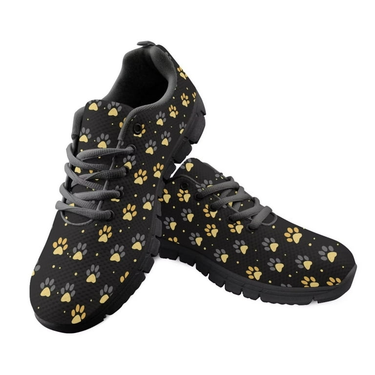 Black and yellow outlet tennis shoes