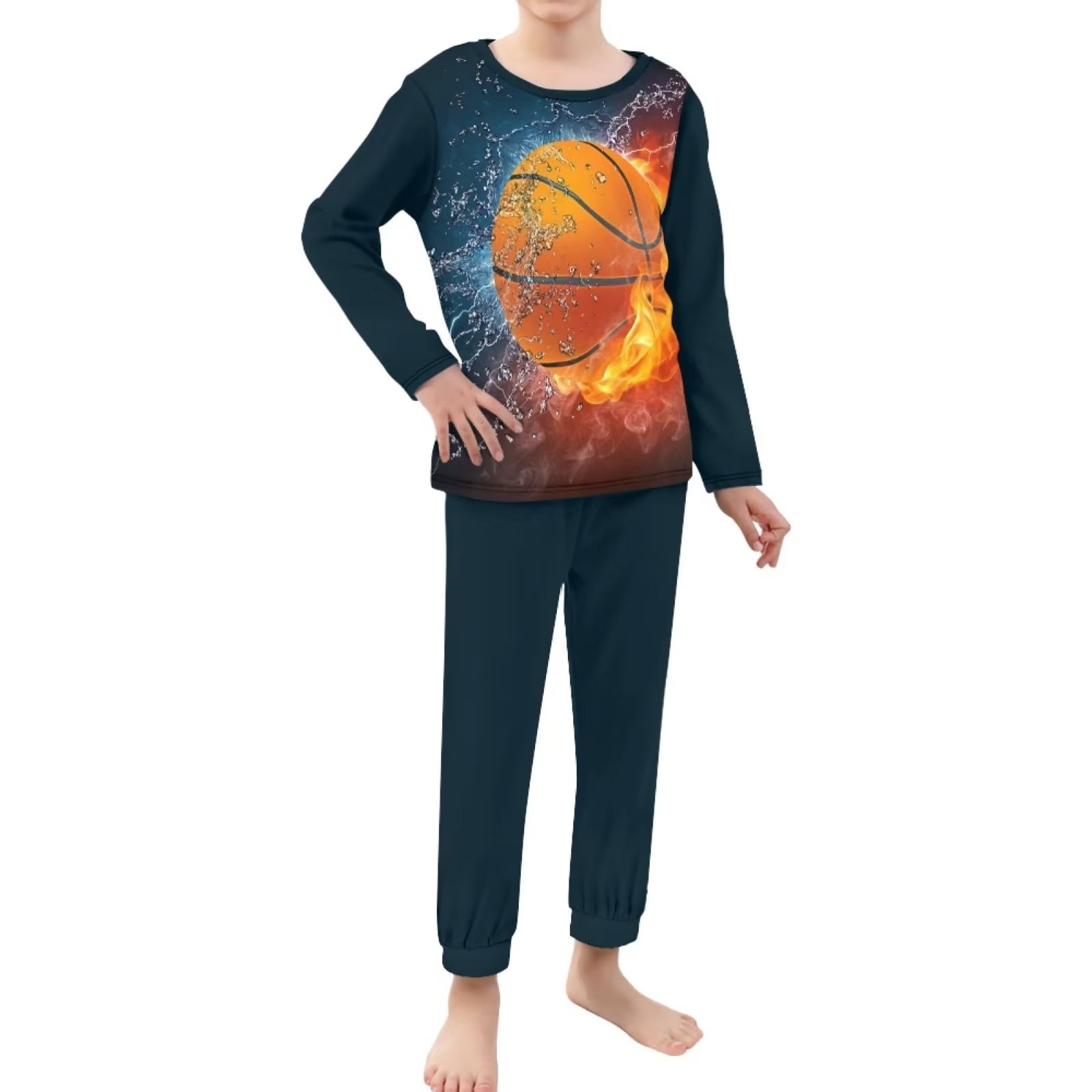 Boys basketball pajamas hotsell