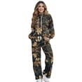 thumbnail image 1 of Renewold Lounge Sets for Women 2 Piece Outfits Lightweight Jogging Suit Wide Leg Pants with Pockets and Drawstring Cowl Neck Sweatshirts Matching Tracksuit Sets, Hunting Camouflage Forest, L, 1 of 7
