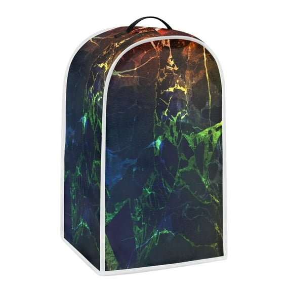 Renewold Marble Stripe Blender Cover Dust Cover Stand Mixer or Coffee Maker Juice Appliance Cover Easy to Clean Kitchen Food Processor Cover