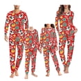 thumbnail image 1 of Renewold Matching Family Pajamas Set 2 Packs Christmas Pajamas Sleepwear 7-8 Years Old Kids Boys Girls PJs Penguin Wreaths Long Sleeve Nightwear Clothing, 1 of 5