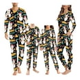 thumbnail image 1 of Renewold Matching Family Sets Christmas Pajamas Set Xmas PJS Sleepwear Sofy Snowman Pine Cones Jammies Sleepwear for Men Size 4XL Indoor Daily Wear Fit for Sport Vacation, 1 of 5