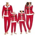 thumbnail image 1 of Renewold Men's Pajamas Sets Long Sleeve Lounge Sets Sleepwear Casual Two Piece Pjs with Pockets Christmas Gingerbread Man Elf Pullover Tracksuit Size 3XL, 1 of 5