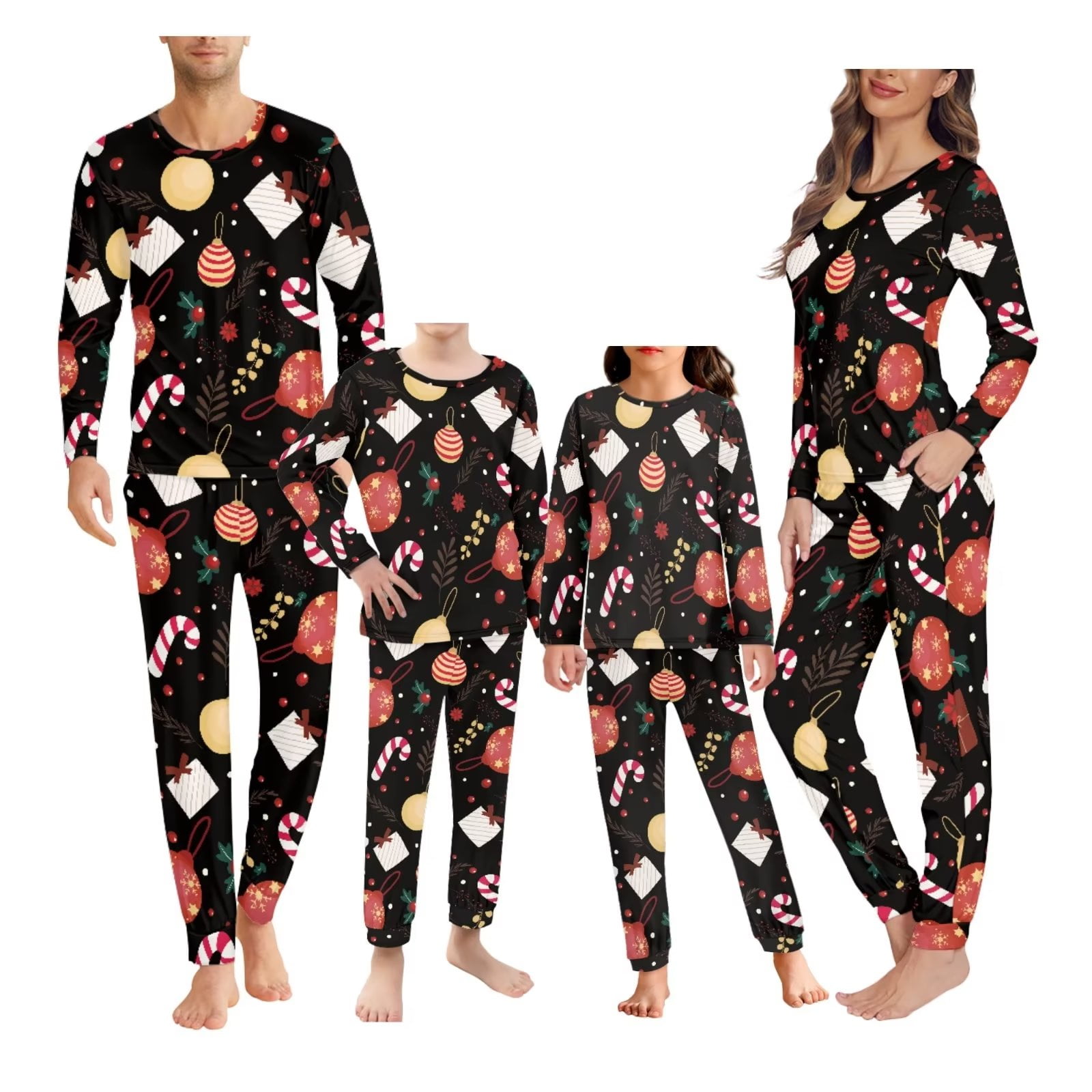 Renewold Men's Pajamas Sets Long Sleeve with Pants Soft Sleepwear O