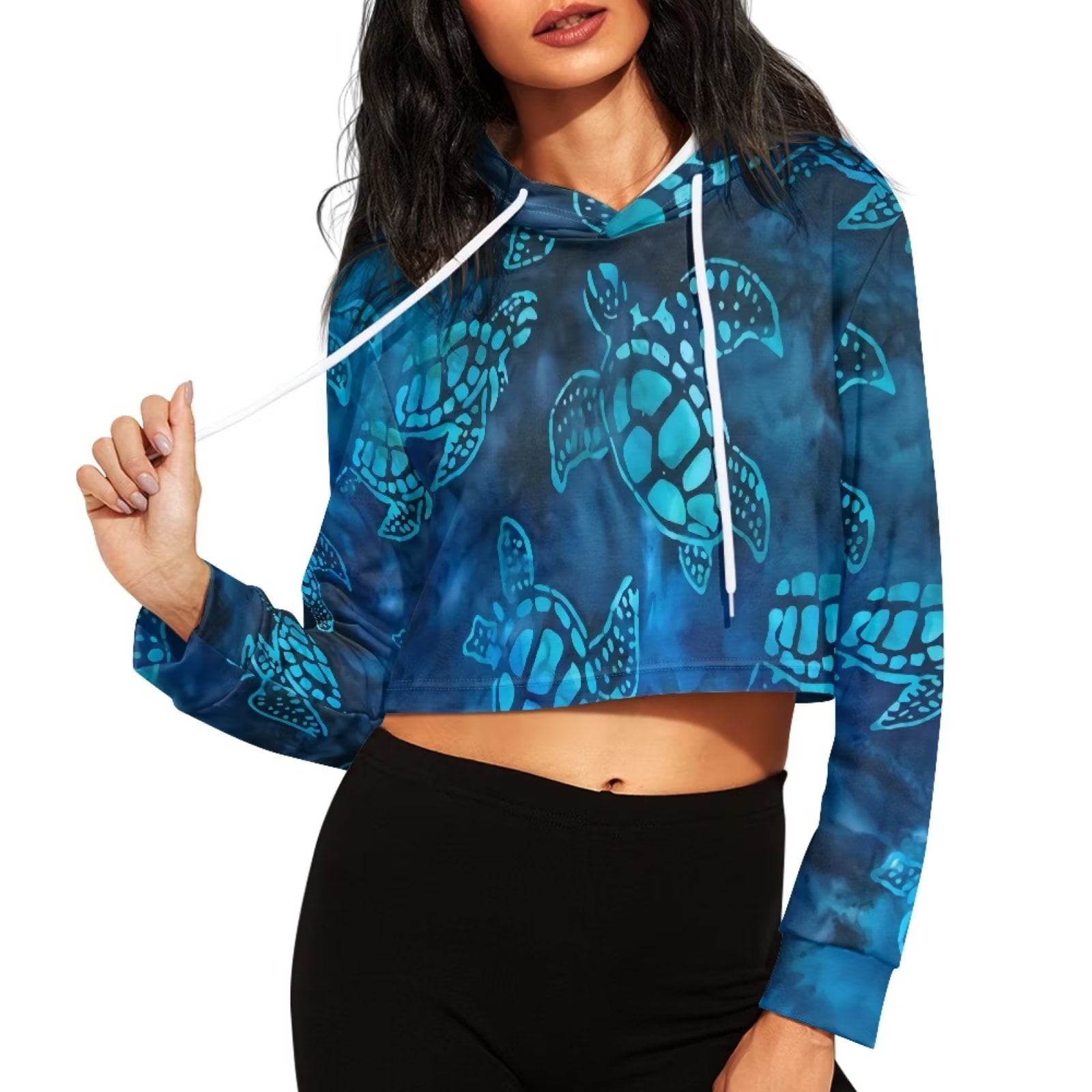 Cropped hotsell athletic sweatshirt