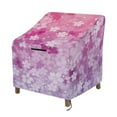 thumbnail image 1 of Renewold Outdoor Chair Covers Waterproof Patio Adirondack Chair Covers Anti-UV All Weather Protection Lawn Deck Furniture Protector, 32"W x 35"D x 36"H, Cherry Blossom Pink Purple, 1 of 7