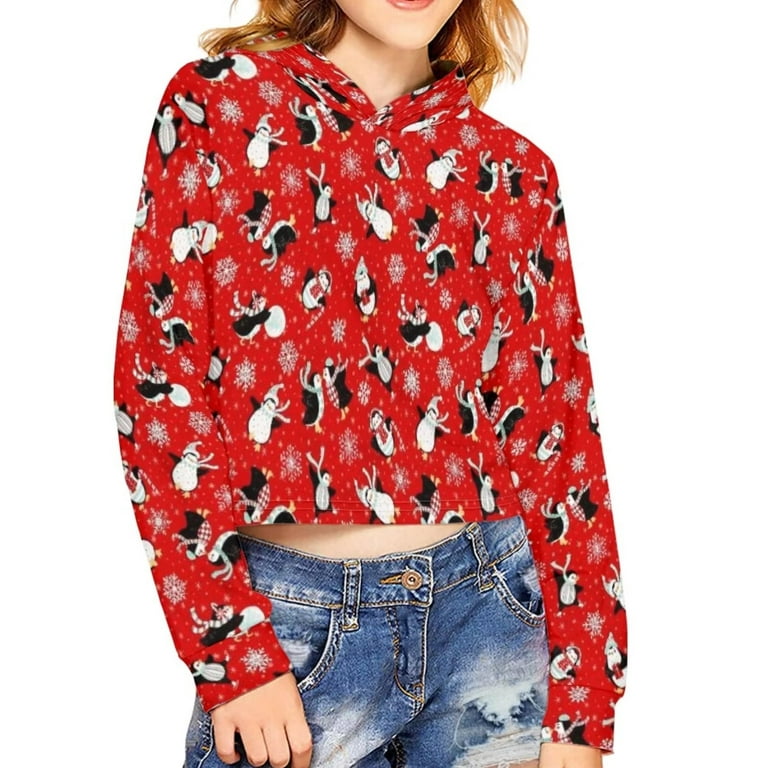 Cropped hoodie for 9 year old hotsell