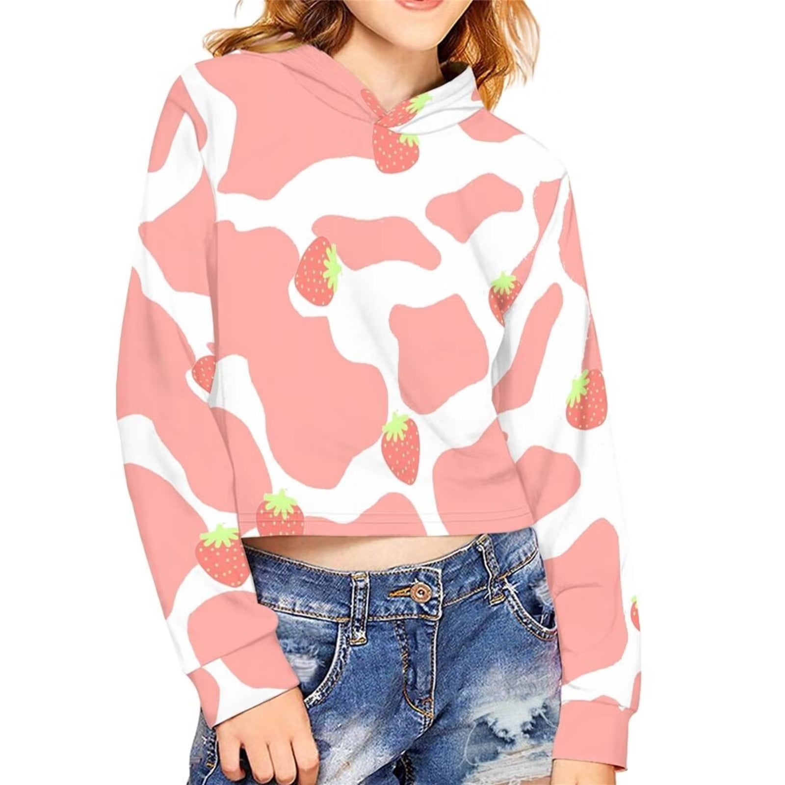 Tween Girls Stylish Leopard Colorblock Drop Shoulder Pullover Sweatshirts,Mixed Color,$8.59,11Y,Temu