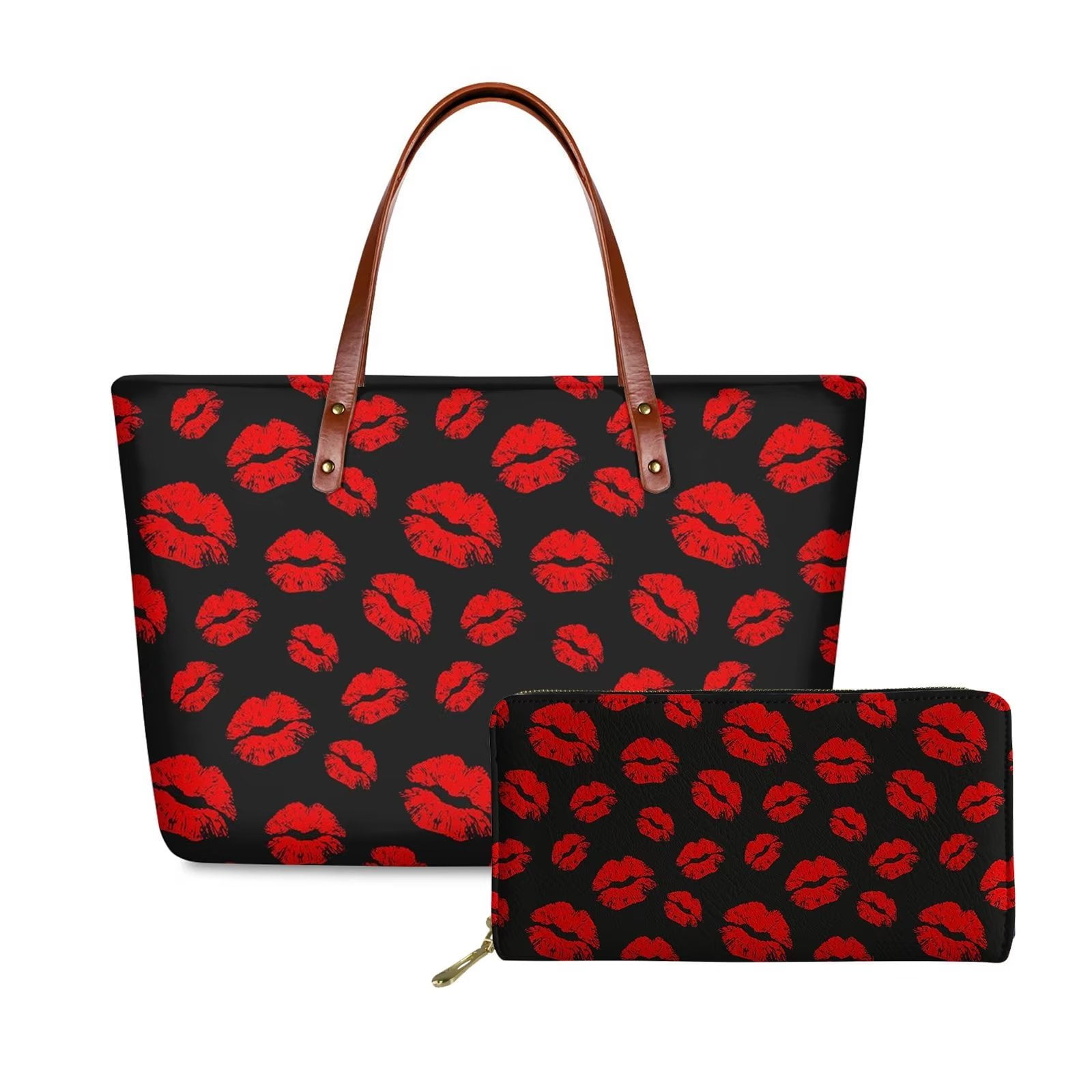 Red leopard print purse new arrivals