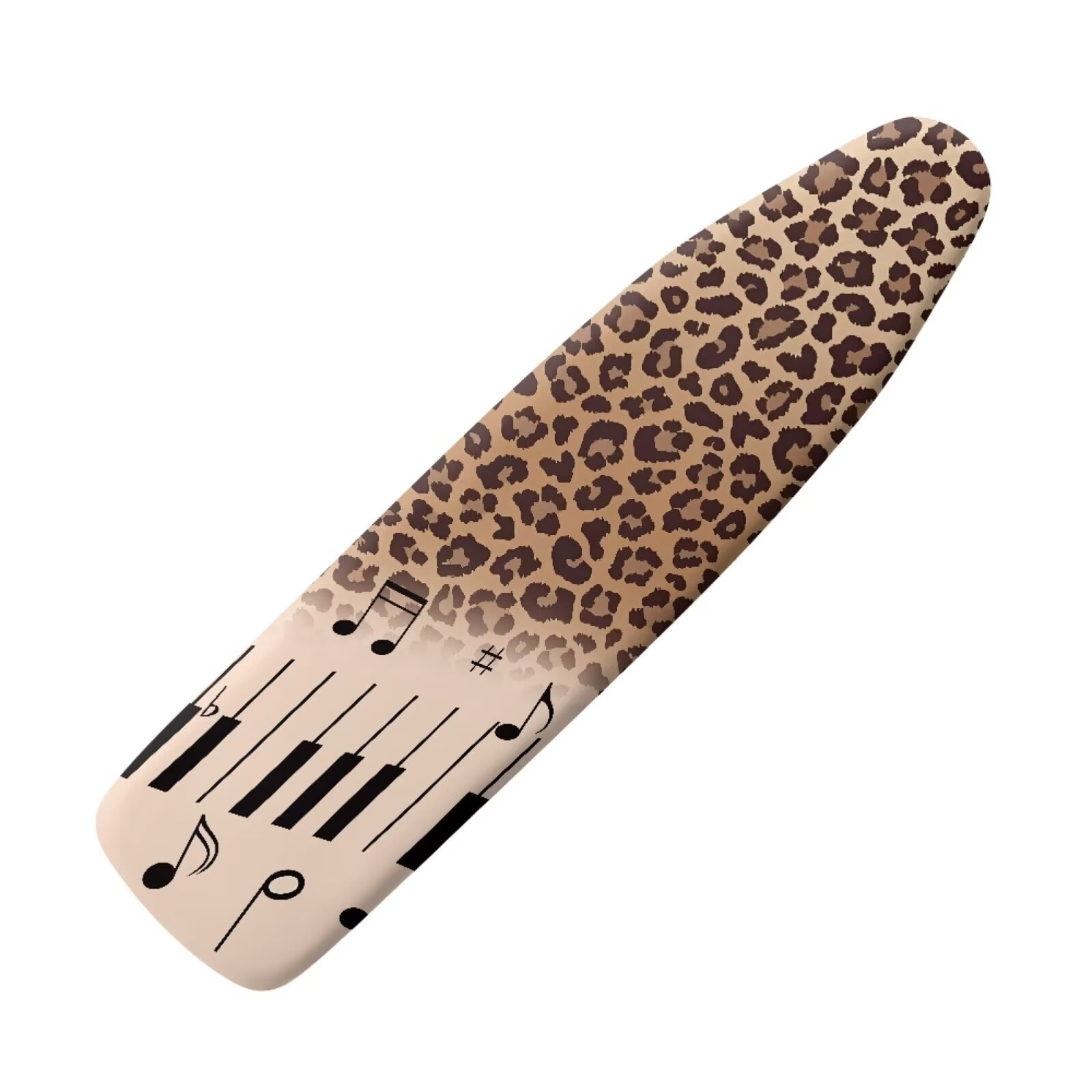 Renewold Reusable Table Top Ironing Board Cover Leopard Print Piano Notes Ironing Board