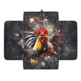 thumbnail image 1 of Renewold Rooster Chicken Splash Car Center Console Pad Comfortable Anti-slip Armrest Cushion with Organizer Pocket Arm Rest Cover Console Lid Protector Cushion Auto Interior Accessories, 1 of 9