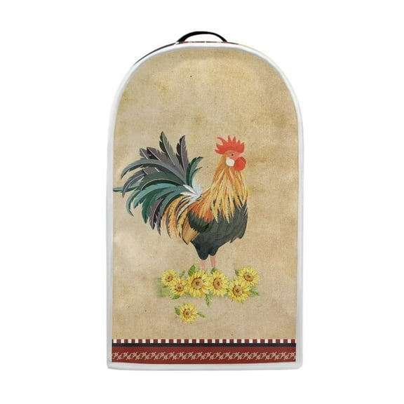 Renewold Rooster Sunflower Blender Cover Kitchen Aid Food Processor Covers with Durable Handle Washable Small Appliane Cover Dust Protection