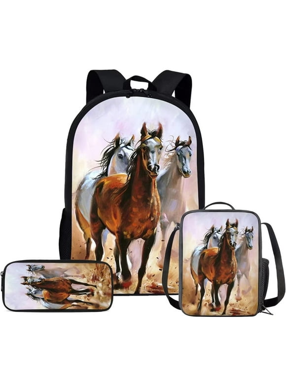 Horse Backpack School