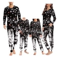 thumbnail image 1 of Renewold Softness Pajama Set for Boys Girls 5-6 Years Old Christmas Trees Music Notes Family Pajamas Matching Sets 2 Pieces Comfortable Lounge Wear Pj, 1 of 5