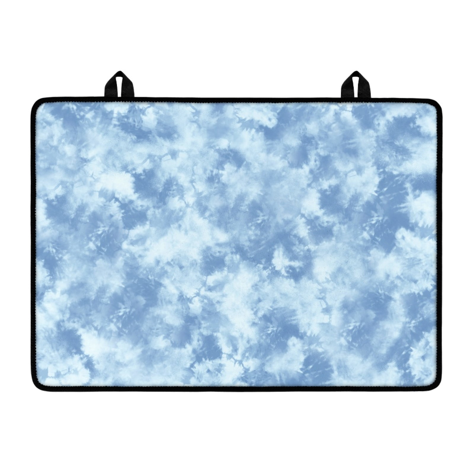Renewold Stove Cover for Cooktop, Electric Stovetop Protector Cover Non-skid Induction Electric Stove Burner Cover Multipurpose Mat Easy to Clean, Blue Tie-dye
