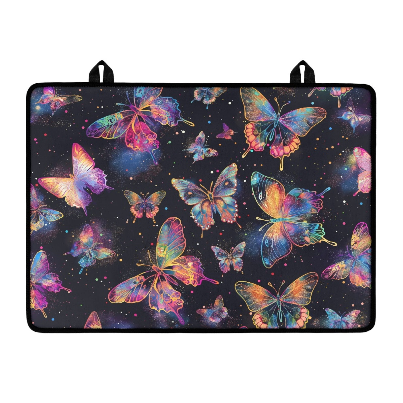 Renewold Stove Cover for Stove Top, Ceramic Stove Top Cover Mat Scratch Resistant Oil Resistant Stovetop Cover Oven Mat Protector for Kitchen Decor, Butterfly Colorful