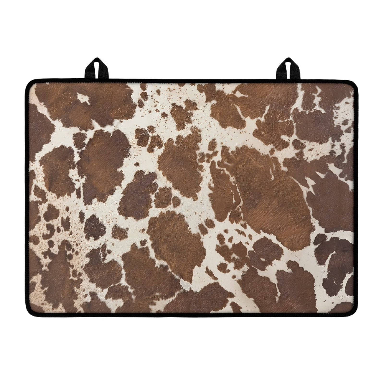 Renewold Stove Top Cover Ceramic Glass Stove Mat Oil-proof Flat Top Oven Cover Multipurpose Heat Resistant Mat for Stove/Counter/Washer Dryer Top, Brown Cow Print