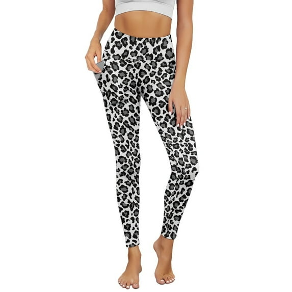 Renewold String Lights Colorful Leggings for Women with Pockets Buttery Soft Running Pants High Waisted Spandex Graphic Leggings Thick Essential Pants Scrunch Butt Lifting, XL