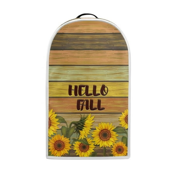 Renewold Sunflower Blender Anti Splash Cover Coffee Juice Machine Blender Dust Cover Easy to Clean Kitchen Appliance Decor Cover Hello Fall