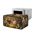 thumbnail image 1 of Renewold Toaster Oven Dust Cover with Storage Pockets Stain-Resistant Dust Protection Rectangular Microwave Oven Small Appliance Cover Case, 20.5 x 16.5 x 10 Inches, Rooster Chicken Daisy, 1 of 7