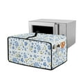 thumbnail image 1 of Renewold Toaster Oven Protector Easy Clean Microwave Oven Air Fryer Cover Dust Protection Polyester Kitchen Countertop Appliance Protector, 18.5 x 14.5 x 9 Inches, Forget-me-not, 1 of 7