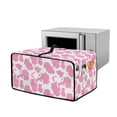 thumbnail image 1 of Renewold Toaster Oven Protector Stain-Resistant Polyester Smart Oven Air Fryer Protective Case with Accessory Pockets Home Kitchen Decoration, 18.5 x 14.5 x 9 Inches, Pink Cow Print, 1 of 7