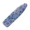 thumbnail image 1 of Renewold Universal Size 15x54 Ironing Board Cover with Padding Black Purple Dog Paw Polyester Pad-Ironing Table Cover for High Heat Non Stick Scorch, 1 of 5