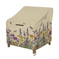 thumbnail image 1 of Renewold Waterproof Patio Chair Covers UV Resistant All Weather Protection Lawn Chair Covers Perfect for Patio, Deck, and Porch, 32"W x 35"D x 36"H, Butterfly Dragonfly Daisy Floral, 1 of 7
