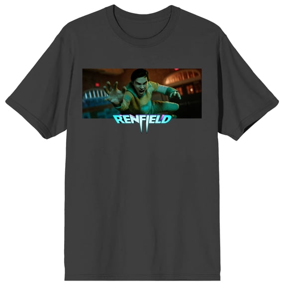 Renfield R.M. Renfield Crew Neck Short Sleeve Charcoal Men's T-shirt
-Large