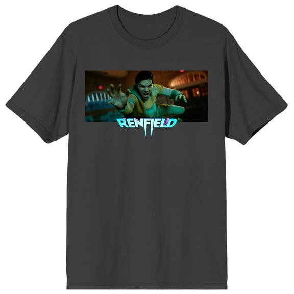 Renfield R.M. Renfield Crew Neck Short Sleeve Charcoal Men's T-shirt
-Small