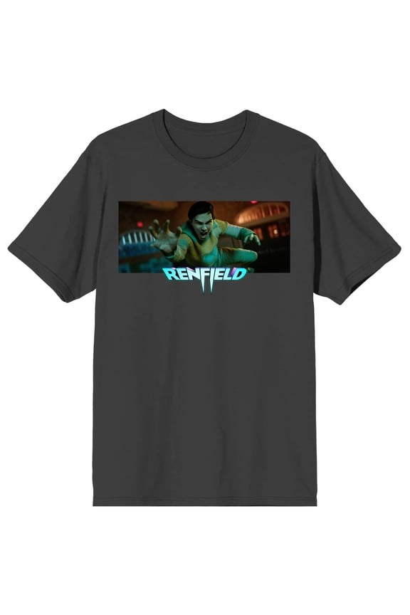 Renfield R.M. Renfield Crew Neck Short Sleeve Charcoal Men's T-shirt
-Small