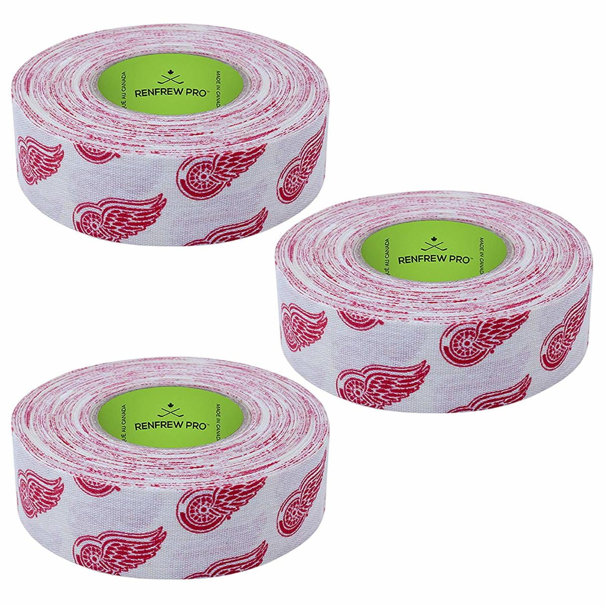 Renfrew 3 Pack NHL Team Hockey Stick, Blade, Shaft, Bat Sport TAPE - 1" x 20 yds