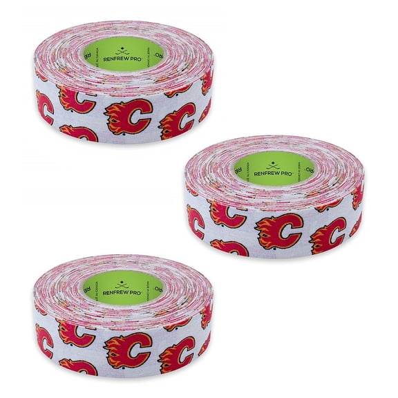 Renfrew 3 Pack NHL Team Hockey Stick, Blade, Shaft, Bat Sport TAPE - 1" x 20 yds