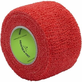 Renfrew 1 Roll StretchRap Grip Tape | Hockey, Baseball Bat, All Sports - Red