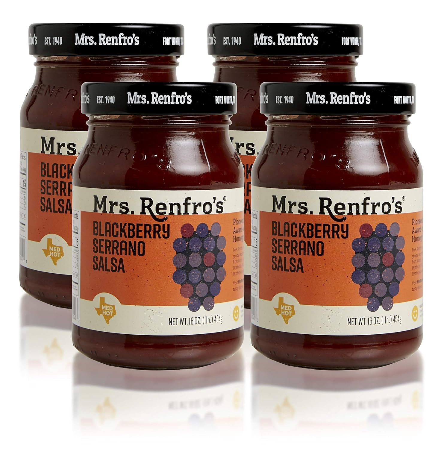 Renfros  Serrano  Gluten Free (16-oz. jars, 4-pack)