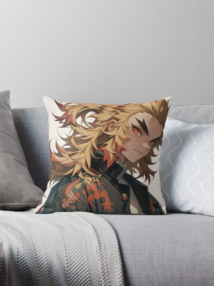 Rengoku Kyojuro - Demon Slayer 12 Decorative Pillow Covers - Walmart.com