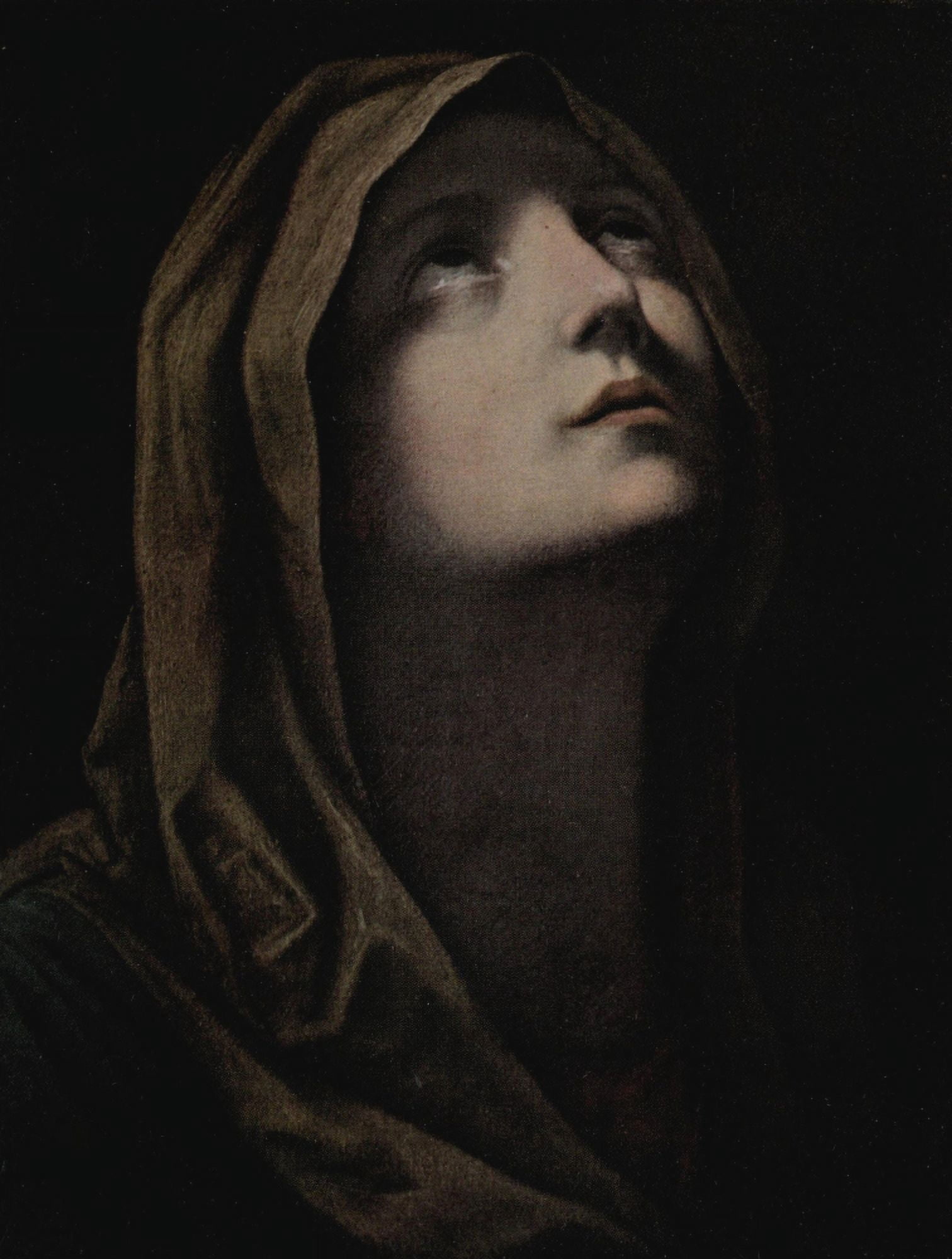 Reni 1910 Mater Dolorosa Canvas Art - Guido Reni (18 x 24)