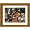 thumbnail image 1 of Reni, Guido 32x24 Gold Ornate Wood Framed with Double Matting Museum Art Print Titled - Lot and His Daughters, 1 of 4