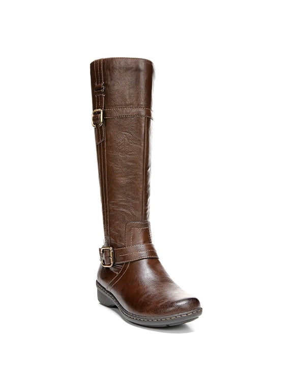 Renna Women Round Toe Synthetic Knee High Boot