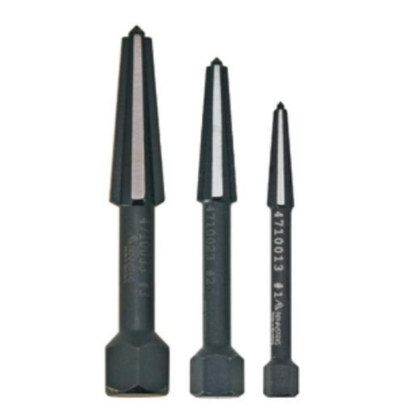 Rennsteig Double Edged Screw Extractor 3 Piece Set (Size 1-3)