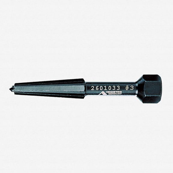 Rennsteig Double Edged Screw Extractor Size 3