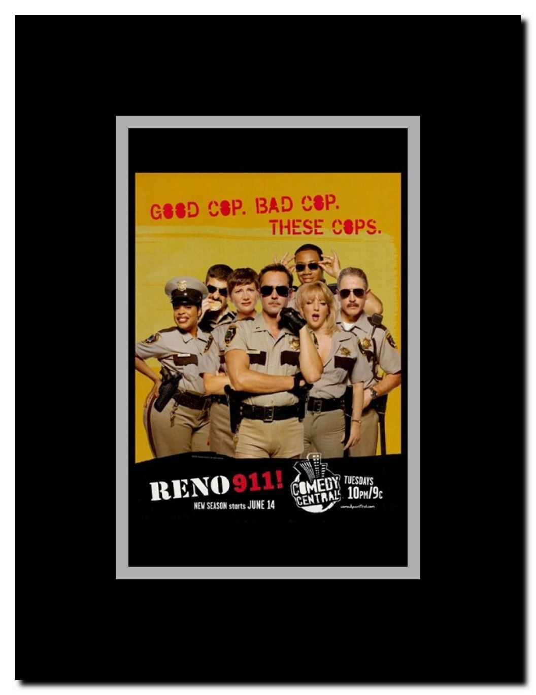 Reno 911! Framed Movie Poster