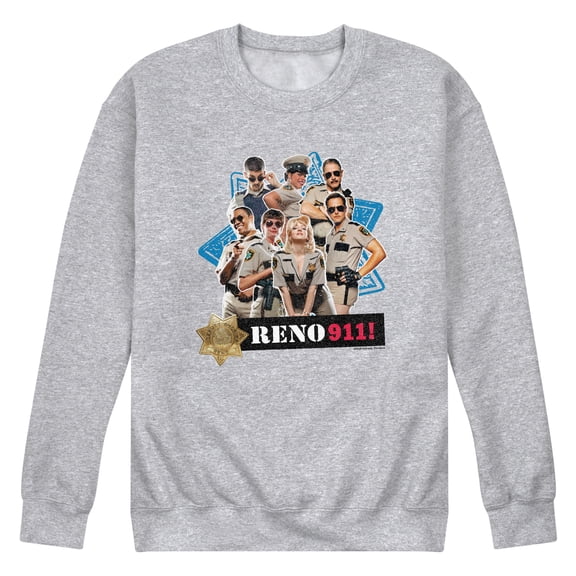 Reno 911 - Group Photo - Men's Crew Fleece Sweatshirt