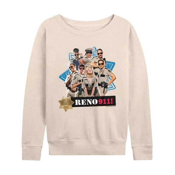 Reno 911 - Group Photo - Women's French Terry Long Sleeve Pullover