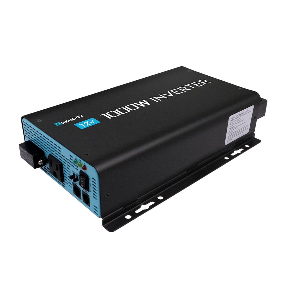 Renogy 1000W Pure Sine Wave Inverter, High-Efficiency Off-Grid Power Supply, Smart Monitoring and Multi-Protection