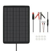Renogy 10W Outdoor Battery Maintainer Charger with Lighter Plug, Alligator Clips, and Battery Cables